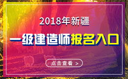 2019年新疆一级建造师报名入口